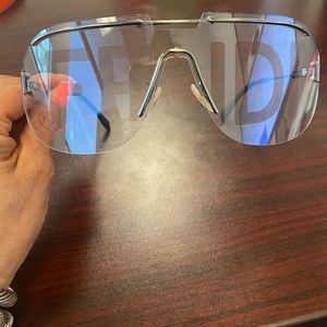 Fendi Silver Black Shades